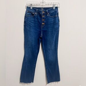 J. Crew Women's Crop Flare High-Rise Jeans